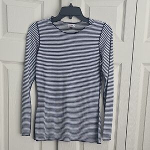 Jode made in USA women's Striped Long Sleeve Top